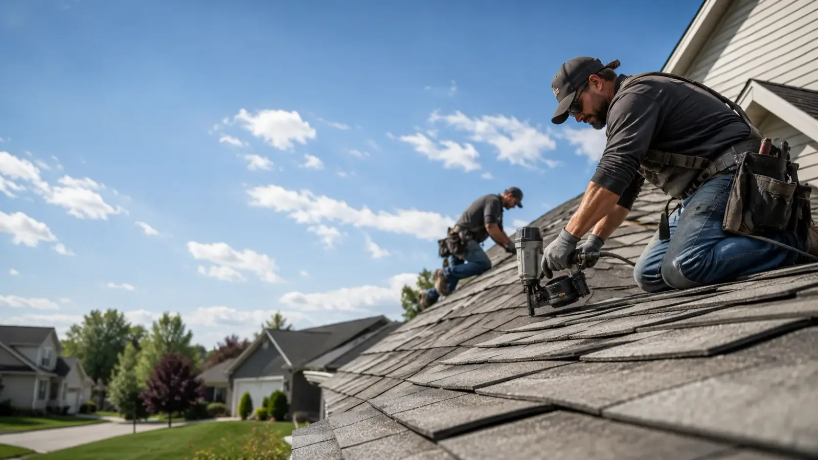 Storm Damage Roof Repair in Burtrum, MN near me